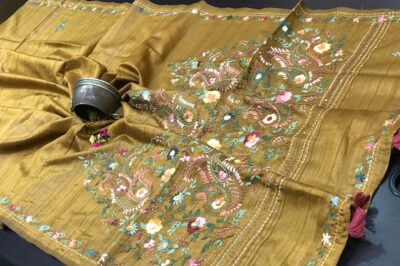 Bengal Silk Tussar Sarees With Blouse (5)