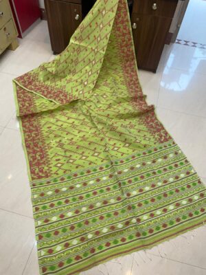 Exclusive Pure Cotton Dhakai Jamdhani Sarees (9)