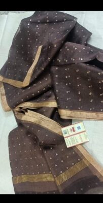 Exclusive Pure Muslin Sequence Hand Weaving Sarees (13)