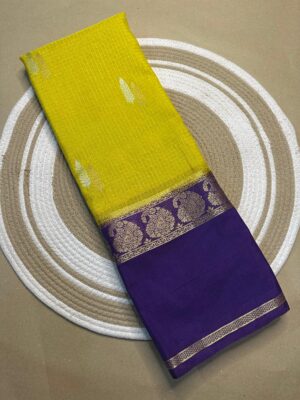 Latest Semi Mysore Crepe Sarees (3)