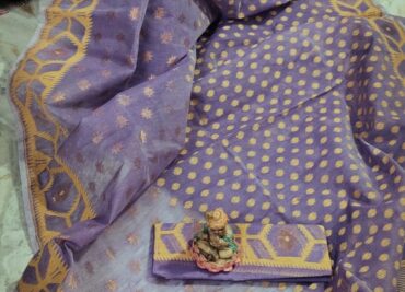 Premium Quality Dual Shade Dhakai Jamdhani Sarees (15)
