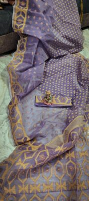 Premium Quality Dual Shade Dhakai Jamdhani Sarees (20)
