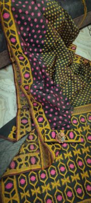 Premium Quality Dual Shade Dhakai Jamdhani Sarees (21)