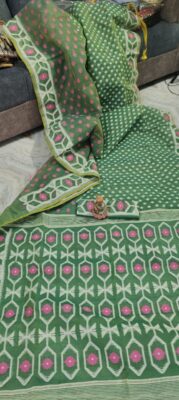 Premium Quality Dual Shade Dhakai Jamdhani Sarees (25)