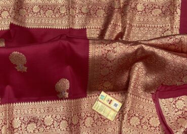 Pure Kora Silk Sarees With Blouse (11)