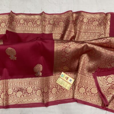 Pure Kora Silk Sarees With Blouse (11)