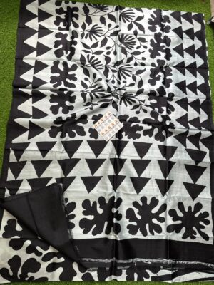 Pure Silk 4ply Hand Paint Sarees (6)