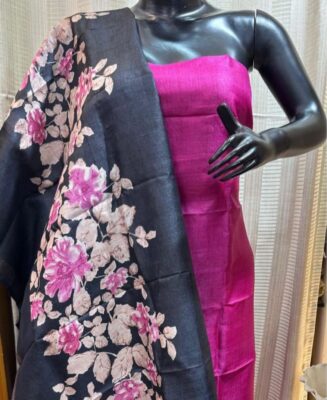 Pure Tussar Silk Dress Materials (11)