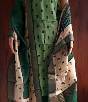 Pure Tussar Silk Dress Materials (15)
