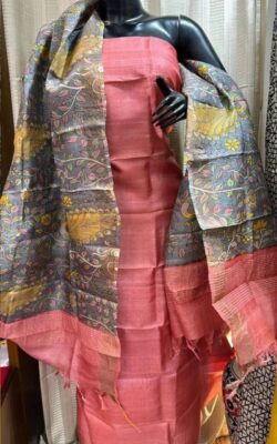 Pure Tussar Silk Dress Materials (2)