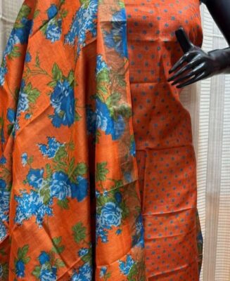 Pure Tussar Silk Dress Materials (20)