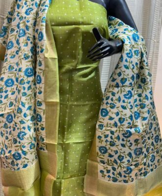 Pure Tussar Silk Dress Materials (22)