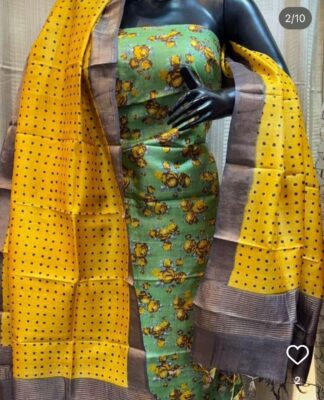 Pure Tussar Silk Dress Materials (25)