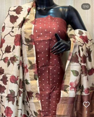 Pure Tussar Silk Dress Materials (27)