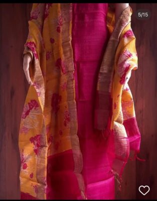 Pure Tussar Silk Dress Materials (30)