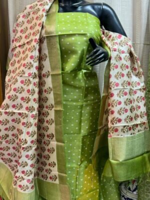 Pure Tussar Silk Dress Materials (35)