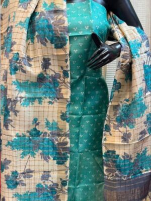 Pure Tussar Silk Dress Materials (37)