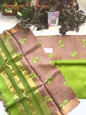 Pure Tussar Silk Dress Materials (43)