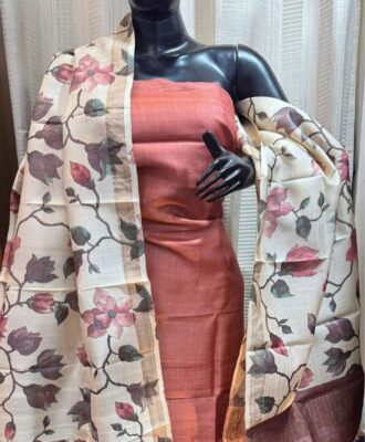Pure Tussar Silk Dress Materials (44)