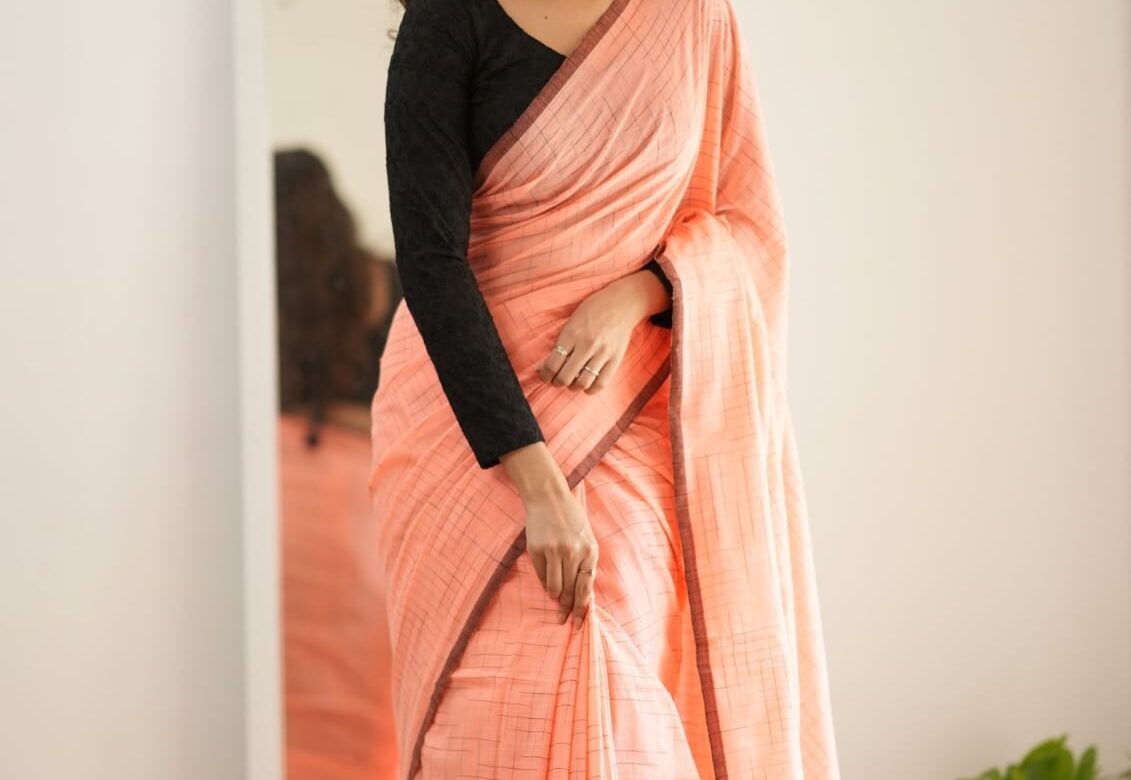 Self Ikkath Handloom Mul Cotton Sarees (12)