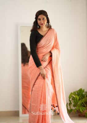 Self Ikkath Handloom Mul Cotton Sarees (12)