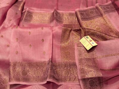 Handloom Banarasi Pure Kora Sarees (1)