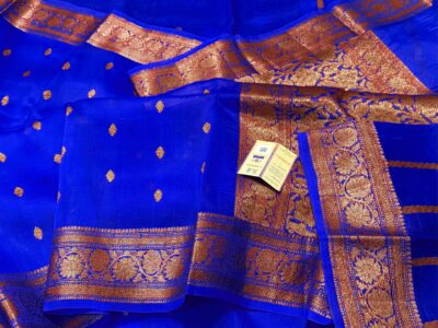 Handloom Banarasi Pure Kora Sarees (14)