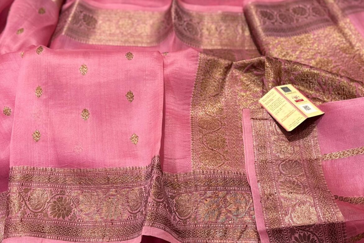 Handloom Banarasi Pure Kora Sarees (6)