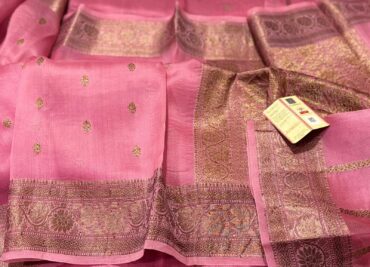 Handloom Banarasi Pure Kora Sarees (6)