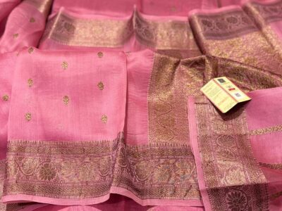 Handloom Banarasi Pure Kora Sarees (6)