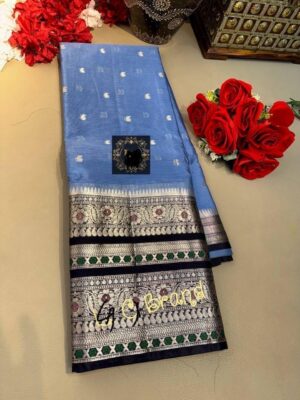Banaarsi Dupion Soft Silk Sarees (11)