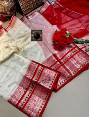 Banaarsi Dupion Soft Silk Sarees (17)