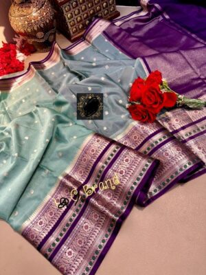 Banaarsi Dupion Soft Silk Sarees (7)