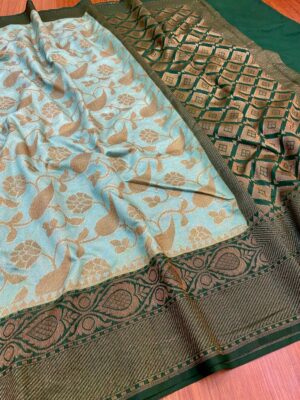 Banarasi Dupion Sarees With Blouse (2)