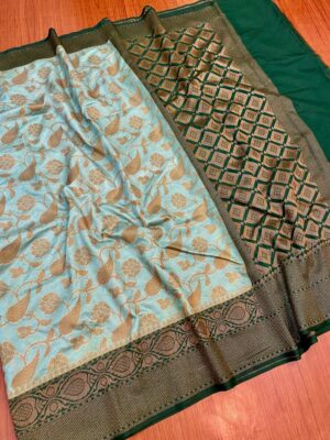 Banarasi Dupion Sarees With Blouse (5)