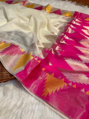 Banarasi Kota Cotton Checks Sarees (1)