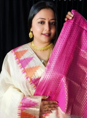 Banarasi Kota Cotton Checks Sarees (14)