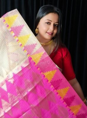 Banarasi Kota Cotton Checks Sarees (4)
