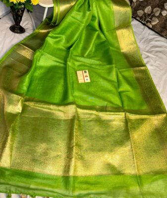 Banarasi Linen Silk Sarees (2)