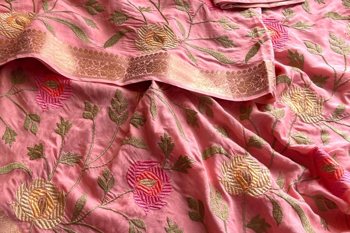 Banarasi Soft Munga Silk Sares (4)