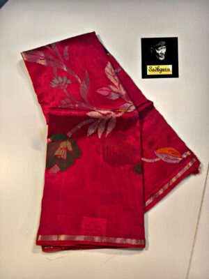 Beautiful Premium Paper Silk Sarees (1)