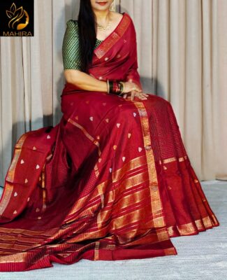 Exclusive Collection Green Mango Sarees (7)