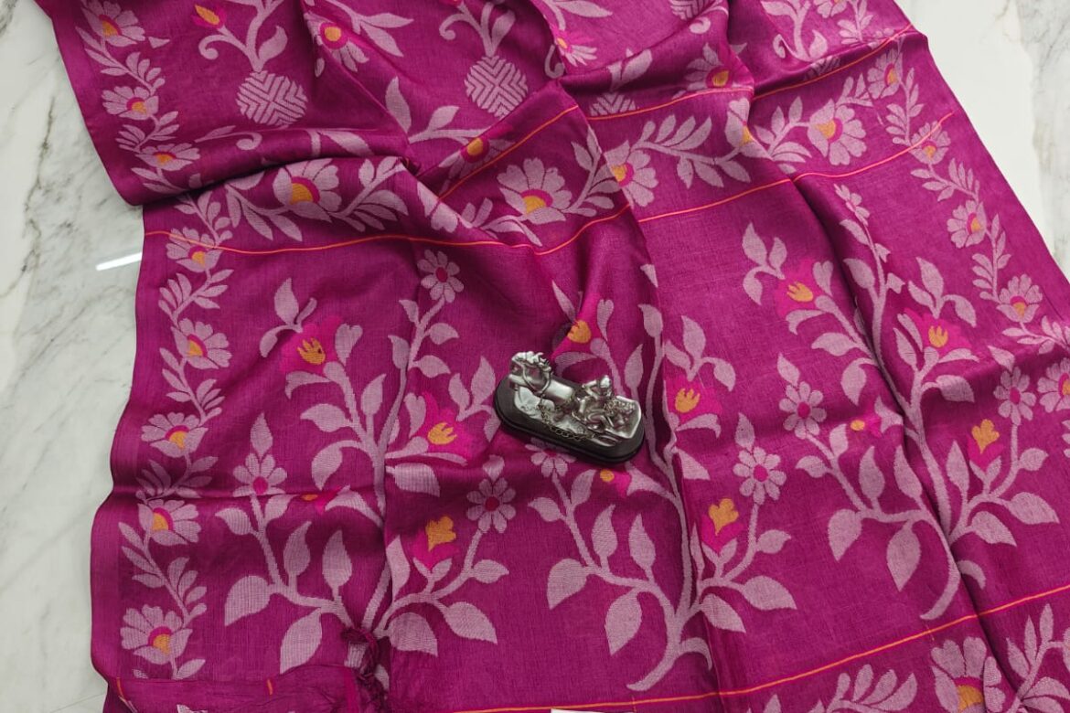 Exclusive Jamdhani Tussars With Silkmark (18)