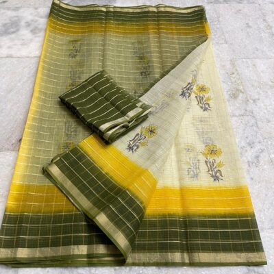 Exclusive Pure Kota Cotton Sarees (1)