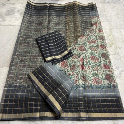 Exclusive Pure Kota Cotton Sarees (12)