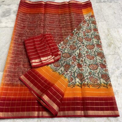 Exclusive Pure Kota Cotton Sarees (2)