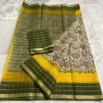 Exclusive Pure Kota Cotton Sarees (9)
