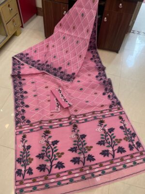 Exclusive Semi Dhakai Jamdhani Sarees (12)