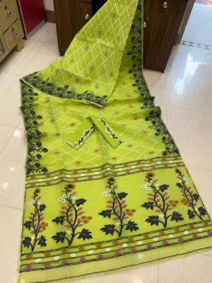 Exclusive Semi Dhakai Jamdhani Sarees (4)