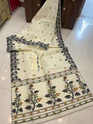 Exclusive Semi Dhakai Jamdhani Sarees (5)